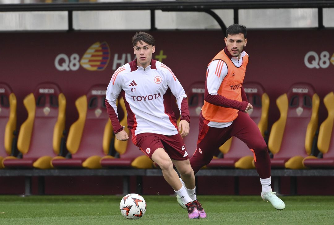 Trigoria, l’allenamento a due giorni dall’Az Alkmaar – FOTO GALLERY - immagine 14