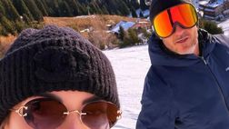 Totti e Noemi in vacanza ad Ortisei: sci, risate e relax in famiglia