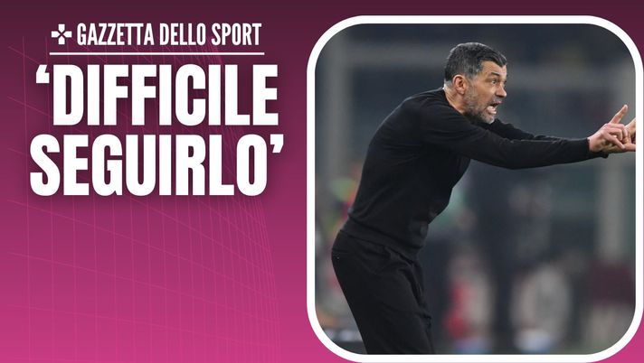 Sergio Conceicao AC Milan Torino-Milan 2-1 Serie A 2024-2025