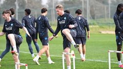 Como nel mirino, Napoli avanti con la preparazione al match del Sinigaglia: il report