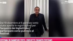 VIDEO / Festival di Sanremo 2025, i biglietti: quanto costano