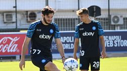 GALLERY Il Napoli si allena in vista del Real: gli scatti della sessione odierna