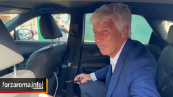 Raduno Roma, Gasperini arriva a Trigoria: ecco l’accoglienza dei tifosi