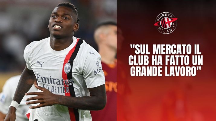 Le parole di Rafael Leao (attaccante AC Milan), al termine di Roma-Milan 1-2 (Serie A 2023-2024) | News (Getty Images) Rafael Leao AC Milan Roma-Milan 1-2 Serie A 2023-2024