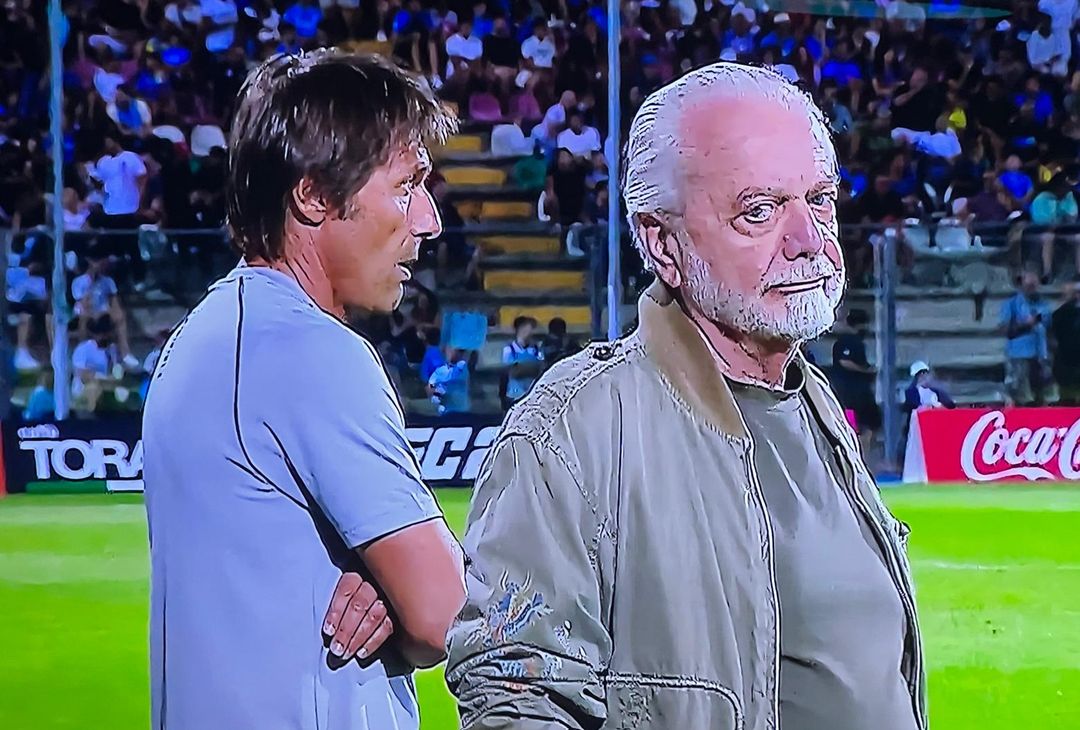 GALLERY De Laurentiis, novità di mercato? Colloqui al telefono e con Conte - immagine 5