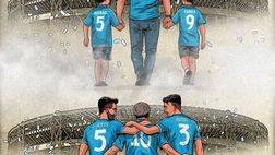 FOTO In Brasile oggi è la festa del papà: gli auguri social della SSC Napoli