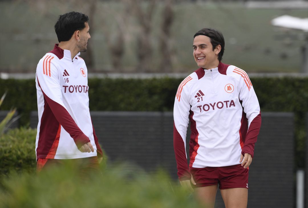 Trigoria, la rifinitura alla vigilia del Porto – FOTO GALLERY - immagine 23