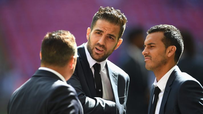 Fabregas e Pedro Fabregas e Pedro