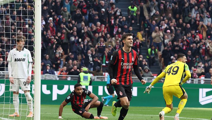 gol-annullato-loftus-cheek-pulisic-milan-sassuolo-contatto-arbitri-var