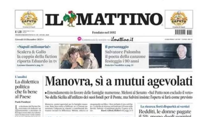 prima pagina