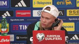 VIDEO / Haaland: “Esposito? Non so molto di lui, ma se gioca per Inter e Italia…”