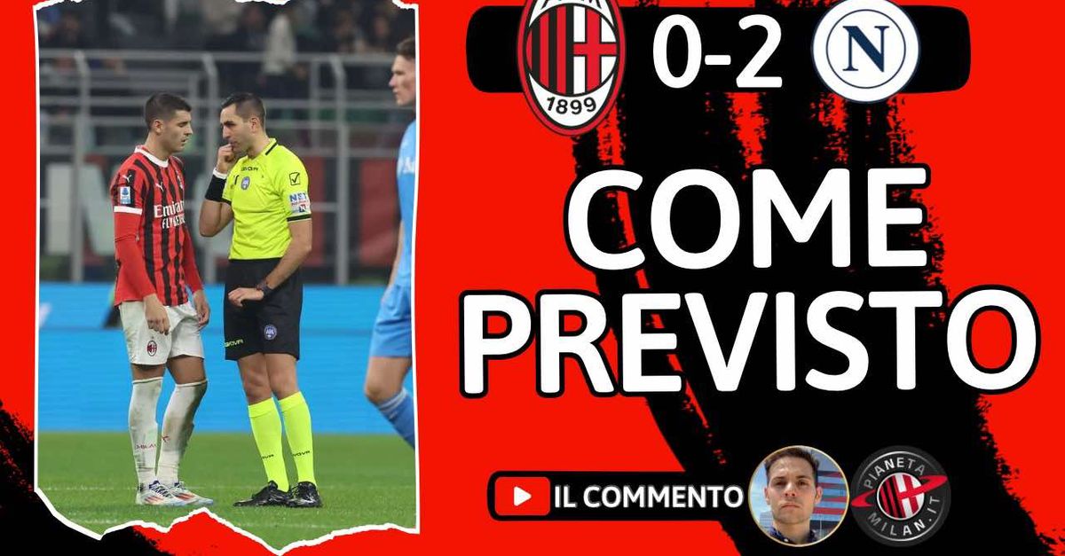 SCONFITTA IMMERITATA E… A TAVOLINO! MILAN NAPOLI 0 2: NON CI DORMO LA NOTTE! CONTE GIOCA MALE!