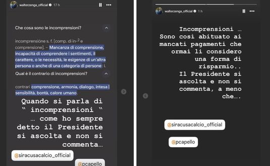 Zenga verso l’addio al Siracusa? “Così abituato ai mancati pagamenti che…”- immagine 2