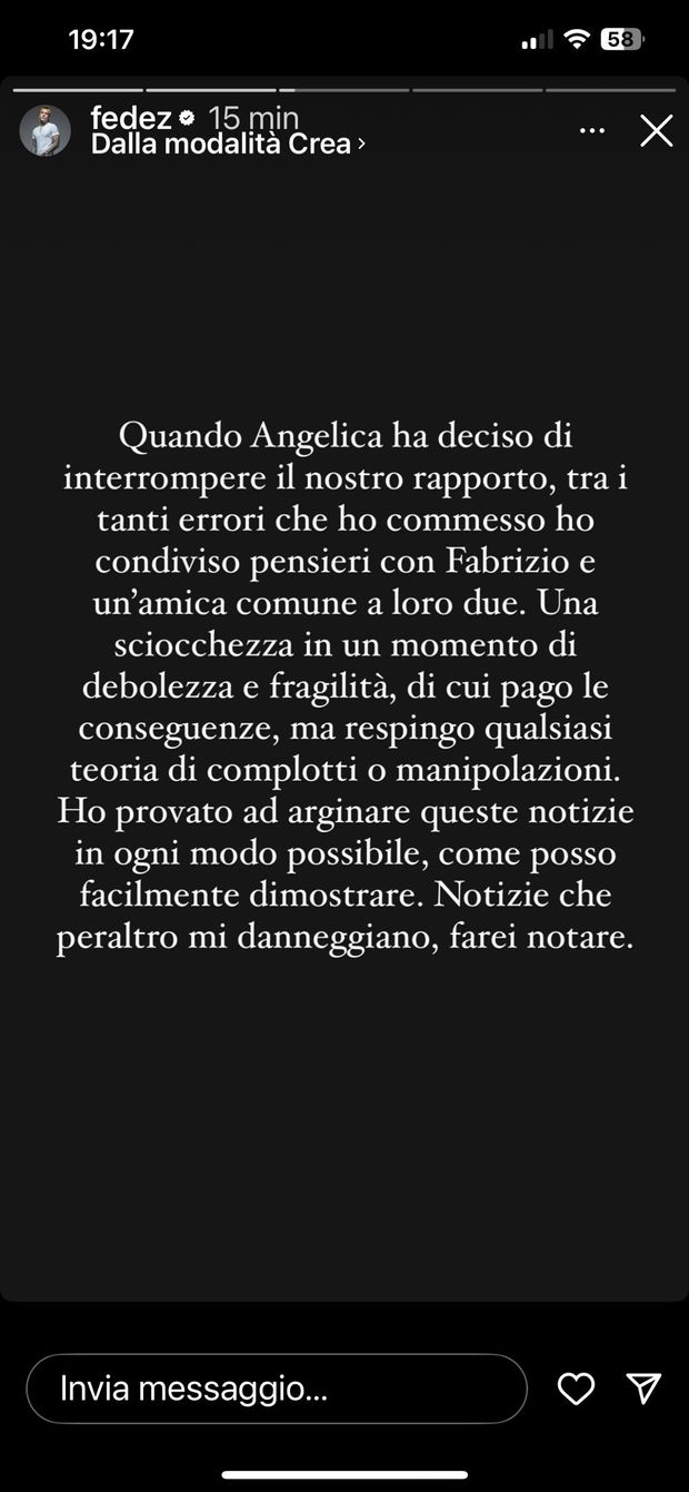 Fedez: “Ho amato Chiara Ferragni. Angelica? Non sono un santo. Adesso…”- immagine 3