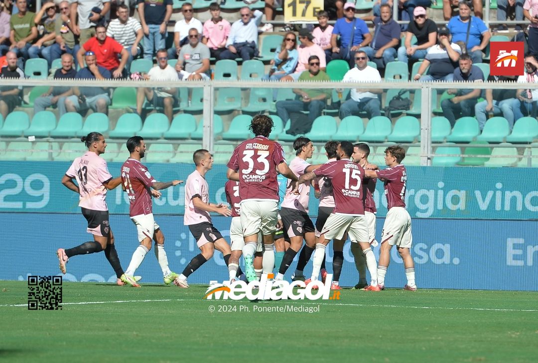 FOTO, Palermo-Salernitana 0-1 8a giornata Serie B 2024/25 - immagine 32