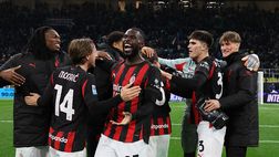 Milan primo per punti nei big match: il dato dopo il derby vinto con l’Inter