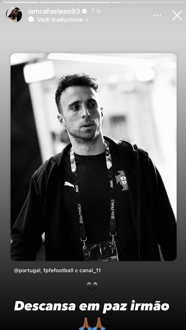 Tragedia in Spagna: Diogo Jota scompare, il cordoglio di Leao- immagine 2