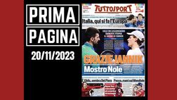 Prima pagina Tuttosport: “Italia, qui si fa l’Europa”