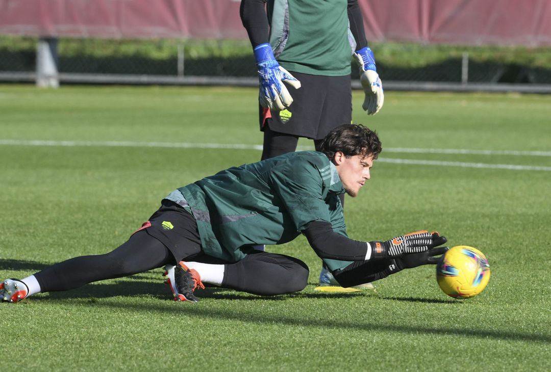 Roma, l’allenamento a due giorni dal Lecce: out Dovbyk e Cristante – FOTOGALLERY - immagine 13