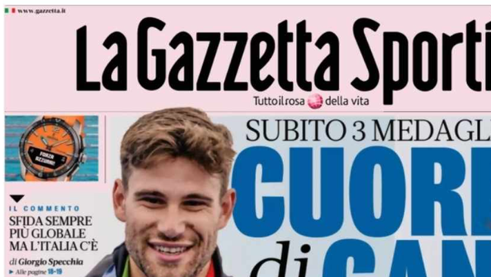PRIMA PAGINA GAZZETTA DELLO SPORT OGGI: “Juve, serve Todibo. L’Inter di Taremi” PRIMA PAGINA GAZZETTA DELLO SPORT OGGI: “Juve, serve Todibo. L’Inter di Taremi” - immagine 1
