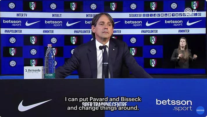 Inzaghi: “Napoli-Inter non decisiva ma sposta. Juve in corsa per lo scudetto” - immagine 1