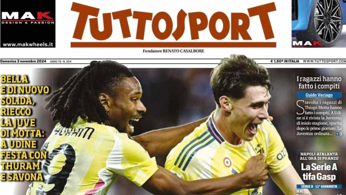 PRIMA PAGINA TUTTOSPORT OGGI: “Toro e Cairo, l’aria diventa pesante” - immagine 1