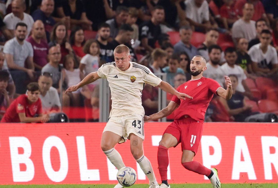 Amichevole, Partizani-Roma 1-2 – FOTO GALLERY - immagine 30