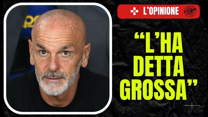 Stefano Pioli AC Milan Roma-Milan 1-2 Serie A 2023-2024