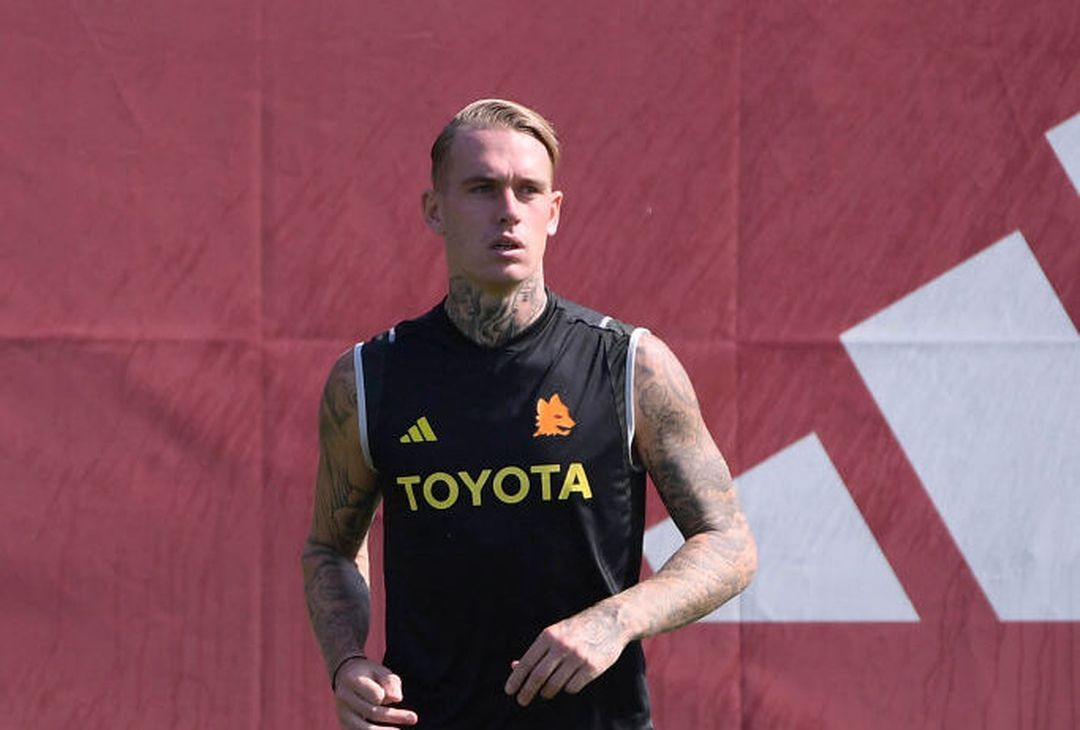 Roma, primo allenamento in vista del Cagliari – FOTO GALLERY - immagine 12