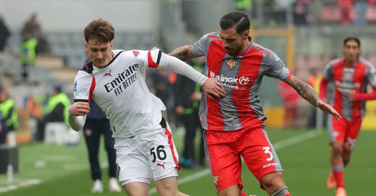 Moviola Cremonese Milan, Cesari zittisce gli interisti: “Saelemaekers, ma quale simulazione!”