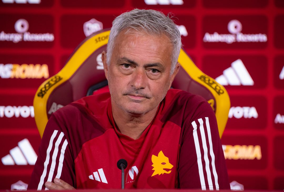 La conferenza stampa di Mourinho alla vigilia della Salernitana – FOTO GALLERY - immagine 16