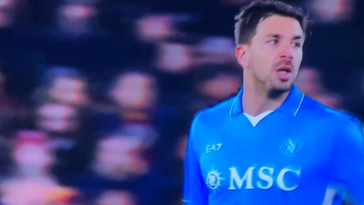 Roma-Napoli 0-1, primi cambi per Conte: dentro Mazzocchi, Simeone e Raspadori - immagine 1