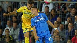 Frosinone-Empoli 2-1: Cuni-Ibrahimovic fanno volare Di Francesco, Caputo accorcia