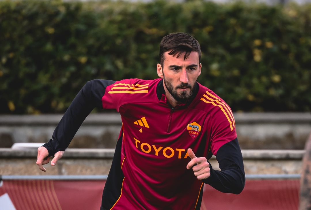 Trigoria, la rifinitura alla vigilia di Roma-Bologna – FOTO GALLERY - immagine 12