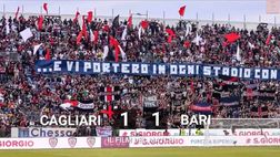 VIDEO Cagliari-Bari 1-1: Antenucci risponde a Lapadula nella finale playoff d’andata