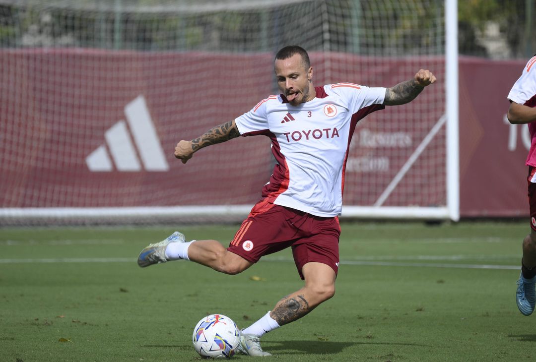 Roma, l’allenamento del venerdì: c’è Pellegrini, out Dybala – FOTOGALLERY - immagine 3