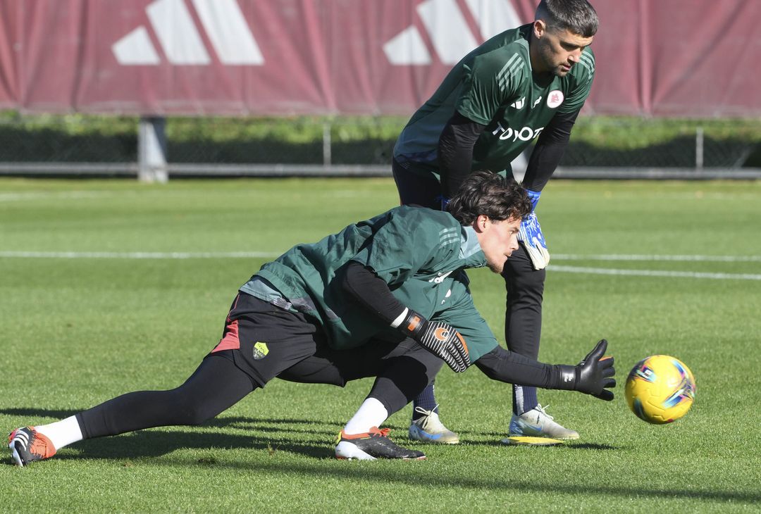 Roma, l’allenamento a due giorni dal Lecce: out Dovbyk e Cristante – FOTOGALLERY - immagine 12