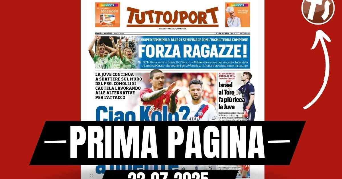 Prima pagina Tuttosport: “Estupinan al Milan, una freccia per Allegri” Prima pagina Tuttosport: “Estupinan al Milan, una freccia per Allegri”