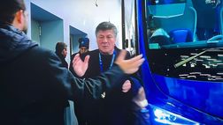 GALLERY La carica di Edo De Laurentiis: il gesto con Mazzarri e alcuni calciatori