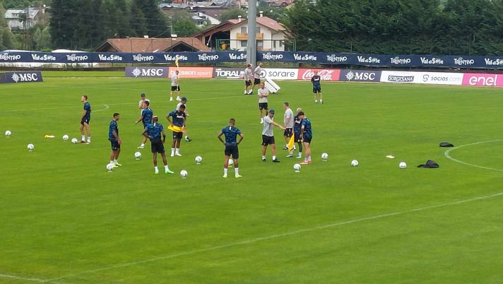 Dimaro day 3, allenamento terminato. Per gli azzurri palestra e esercizi specifici - immagine 1