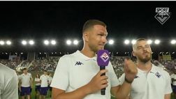 Dzeko: “Primi giorni a Firenze molto belli. Contento di essere tornato in Italia”