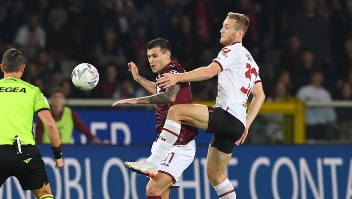 Torino-Milan 2-1, il tabellino: cinque granata ammoniti, espulso Juric - immagine 1