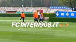 VIDEO FCIN1908 / Inter, il riscaldamento dei portieri ad Appiano Gentile