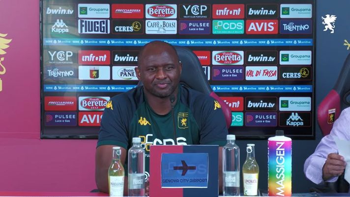 YouTube Genoa Cfc - Official Vieira: “Carboni? Deve crescere su un aspetto, ma è un piacere lavorare con lui” - immagine 1