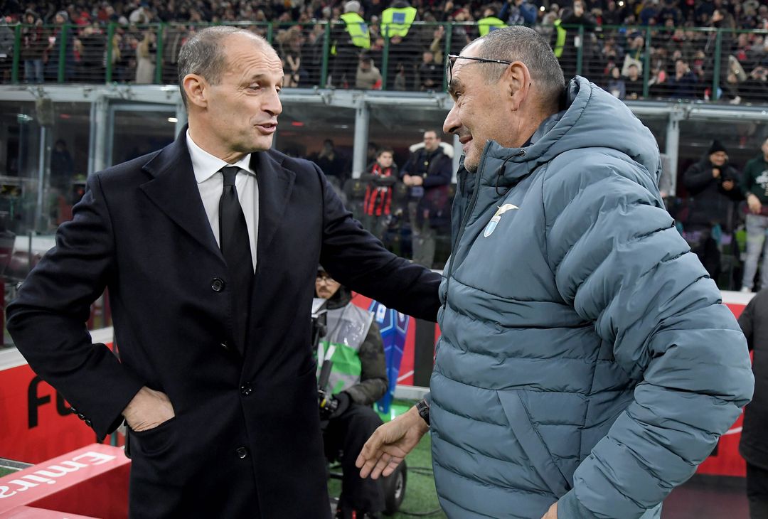 Maurizio Sarri e Allegri