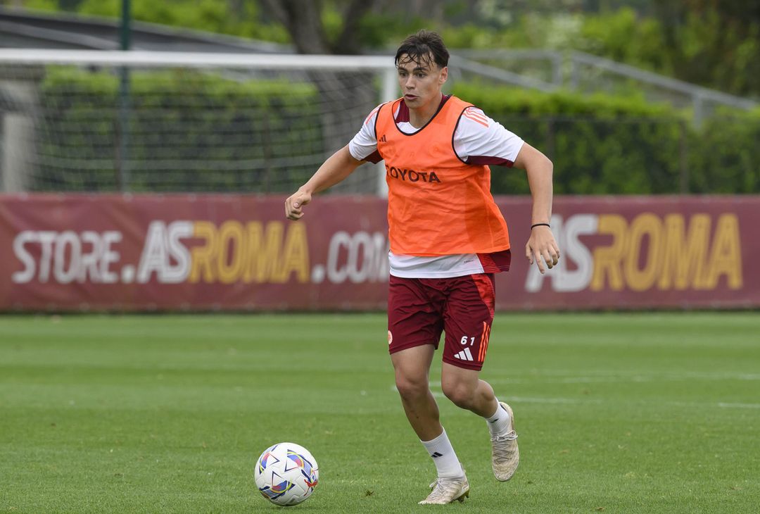 Trigoria, l’allenamento a tre giorni dalla gara con il Torino – FOTO GALLERY - immagine 20