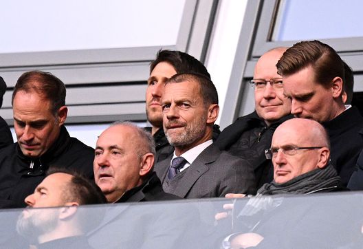 (Photo by Stuart Franklin/Getty Images) Ceferin stadi