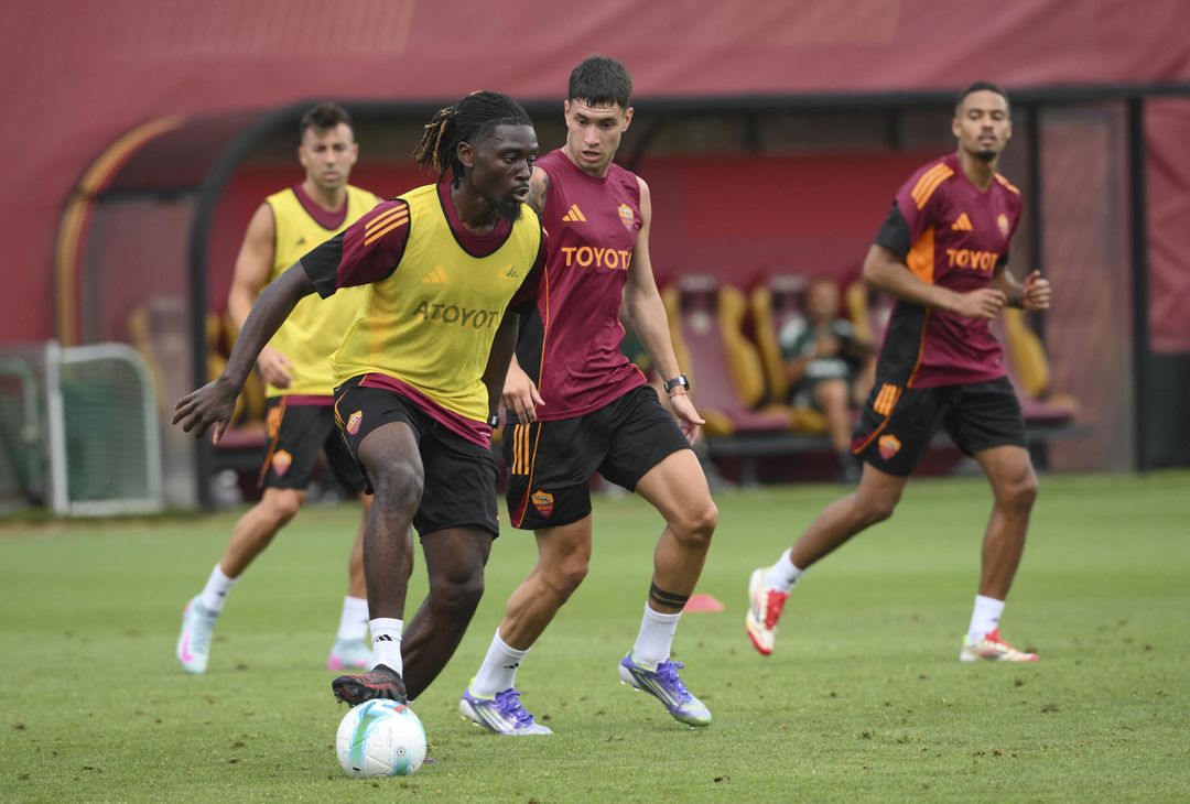 Raduno Roma, le immagini dei primi test fisici a Trigoria- FOTO GALLERY - immagine 10