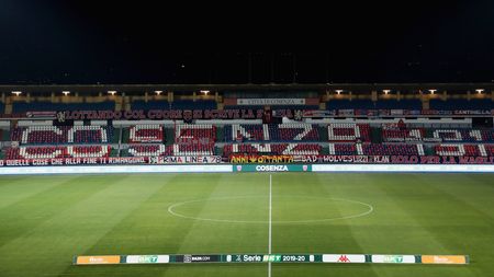 COSENZA, ITALY - JANUARY 20: A general view of stadium prior the Serie B match between Cosenza Calcio and Crotone FC at Stadio San Vito on January 20, 2020 in Cosenza, Italy. (Photo by Maurizio Lagana/Getty Images)