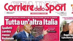 PRIMA PAGINA CORRIERE DELLO SPORT OGGI: “Il Napoli con Buongiorno vuole anche Hermoso”